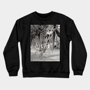 Children in Costume, 1922. Vintage Photo Crewneck Sweatshirt